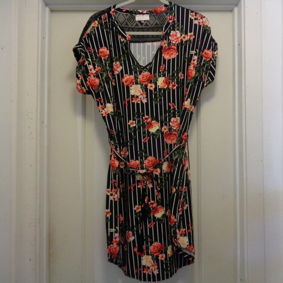 BOBBIE BROOKS DARLING FLORALS LACE DRESS X LG - Picture 1 of 5